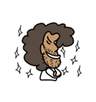 funny afro man（個別スタンプ：15）