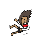 funny afro man（個別スタンプ：27）