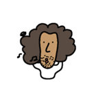funny afro man（個別スタンプ：28）