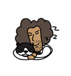 funny afro man（個別スタンプ：38）