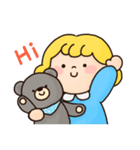 Cutie and Bear（個別スタンプ：1）