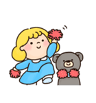 Cutie and Bear（個別スタンプ：2）