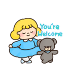Cutie and Bear（個別スタンプ：4）