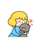Cutie and Bear（個別スタンプ：8）