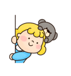 Cutie and Bear（個別スタンプ：10）