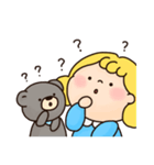 Cutie and Bear（個別スタンプ：13）