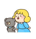 Cutie and Bear（個別スタンプ：16）