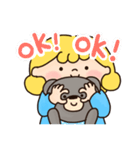 Cutie and Bear（個別スタンプ：17）