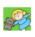Cutie and Bear（個別スタンプ：19）