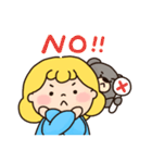 Cutie and Bear（個別スタンプ：23）