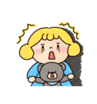 Cutie and Bear（個別スタンプ：24）