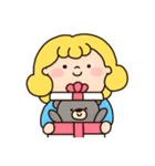 Cutie and Bear（個別スタンプ：30）
