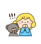 Cutie and Bear（個別スタンプ：32）