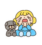 Cutie and Bear（個別スタンプ：34）