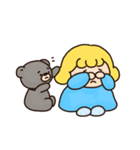 Cutie and Bear（個別スタンプ：35）