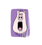 双子のブタ（個別スタンプ：38）