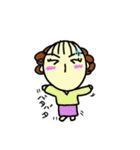 私、彼女！（個別スタンプ：4）