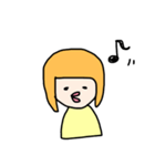 おかっぱのキイローナ（個別スタンプ：1）