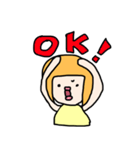 おかっぱのキイローナ（個別スタンプ：2）