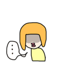 おかっぱのキイローナ（個別スタンプ：3）