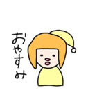 おかっぱのキイローナ（個別スタンプ：34）