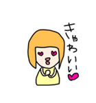 おかっぱのキイローナ（個別スタンプ：38）