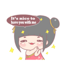 Zoe's life stickers. ver.eng（個別スタンプ：18）
