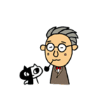 天才物理学者と猫（個別スタンプ：21）