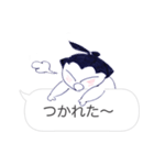 しろまめ力士たちのスタンプ（個別スタンプ：18）