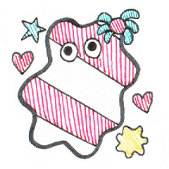 [LINEスタンプ] シマくんのシマ模様