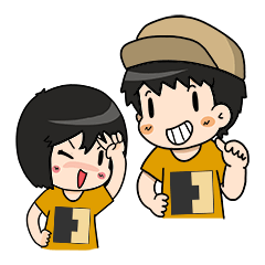 [LINEスタンプ] Jo and Bo Love English