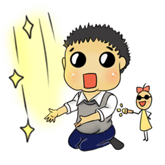 [LINEスタンプ] CUTE BOYFRIEND