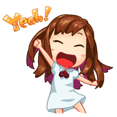 [LINEスタンプ] Honnie's Happy Daily