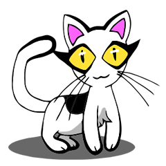 [LINEスタンプ] Cat frame