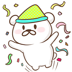 [LINEスタンプ] KUKU_KUMA