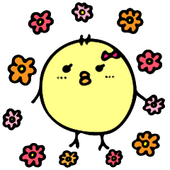 [LINEスタンプ] ひめぴよ