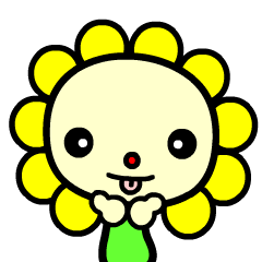 [LINEスタンプ] the flower kid