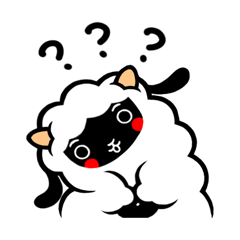 [LINEスタンプ] I'm HAPPY SHEEP.