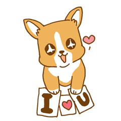[LINEスタンプ] 可愛い犬のムムちゃんのスタンプの画像（メイン）