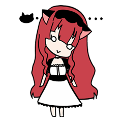 [LINEスタンプ] Catgirl on the stage