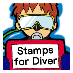 [LINEスタンプ] 海の生き物たち For Diver