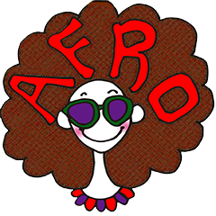 [LINEスタンプ] FUNKY AFRO-CHAN