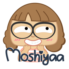 [LINEスタンプ] Moshiyaa