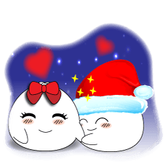 [LINEスタンプ] Steamed buns brother ＆ sister