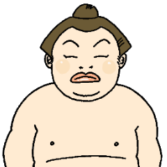 [LINEスタンプ] オネエな関取 どすこいさん