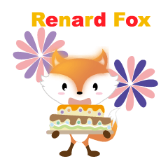 [LINEスタンプ] Renard Fox