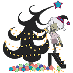 [LINEスタンプ] Zombie Christmas