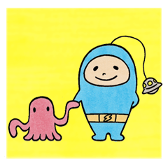 [LINEスタンプ] スペース坊や