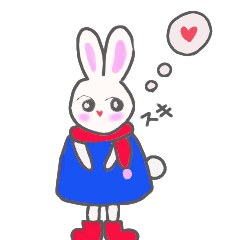 [LINEスタンプ] usagi no yukichan