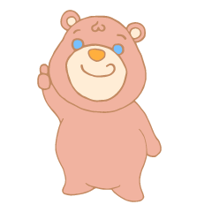 [LINEスタンプ] 恋色クマさん